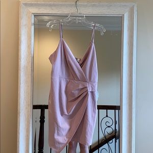 blush pink/mauve tight dress